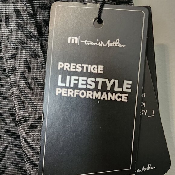 New Travis Mathew men size 34  athleisure golf shorts gray Power Lounging - Picture 3 of 14